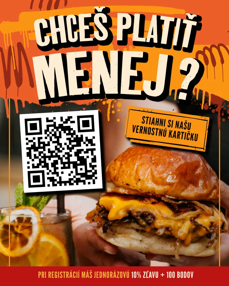Chceš platiť menej? Stiahni si našu vernostnú kartičku